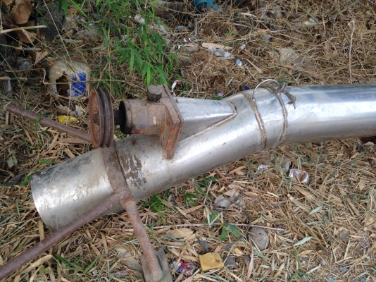 ขายท่อสูบน้ำสแตนเลส หน้า10นิ้ว&times;3วา ราคา50000