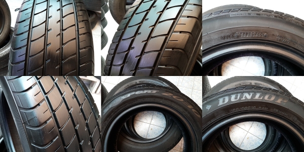 ขายยาง185/60/15 ยาง DUNLOP SP SPORT  2030 ปี 12  สภาพ 80\%