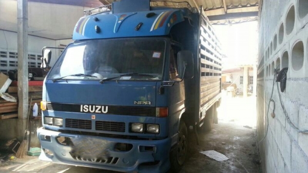 รถอีซูซุ 6 ล้อ รั้ว 115 แรงม้า. ปี 37  สนใจติดต่อ 081 - 6079515