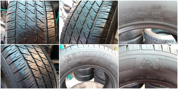 ขายยาง265/65/17 ยางMICHELIN  cross  Terrain    ปี 10 (1ชุด)