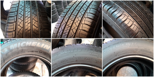 ขายยาง225/65/17 ยางMICHELIN   LATITUDE   ปี  10  ( 1 ชุด )
