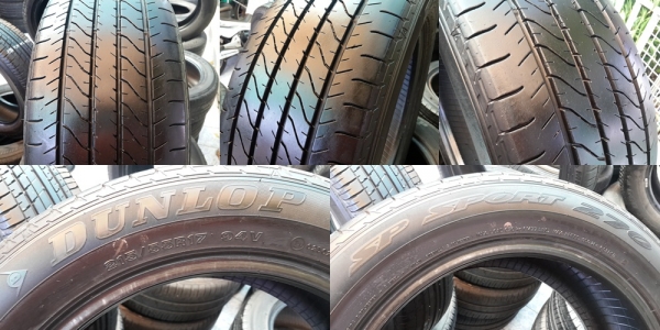 ขายยาง215/55/17ยาง DUNLOP SP SPORT  270 ปี 12