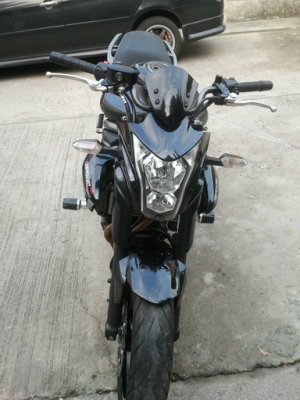ขาย kawasaki er6n ปี 2012 สีดำ
