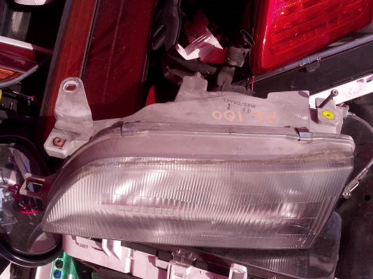 ขายไฟหน้าเเท้  AE100  ไฟมุม AE100 ตู้พึ่งเปิดเก่าญี่ปุ่น ใสๆ