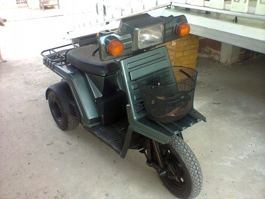 อยู่อยุธยา ป๊อบสามล้อ สีใหม่แบตใหม่ สตาทแชะเดียวติด วิ่งดี