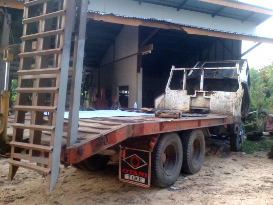 เทลเออร์ แบคโฮ  รถเกี่ยว  อีซูสุ เจซีเอ็ม 485000