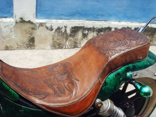 ขาย Honde 650cc. แต่ง old school หน้าสปริงเกอร์ เก็บงานแล้ว 44000