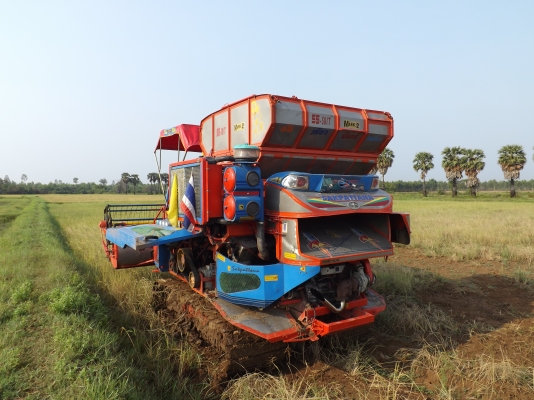 ขายรถเกี่ยวศักดิ์พัฒนา ss501 MARK.2 สภาพพร้อมใช้งาน