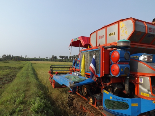 ขายรถเกี่ยวศักดิ์พัฒนา ss501 MARK.2 สภาพพร้อมใช้งาน