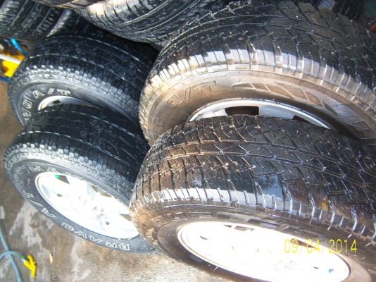 แม็กอีซูซุ พร้อมยาง 245 70 16 ปี11 1ชุด