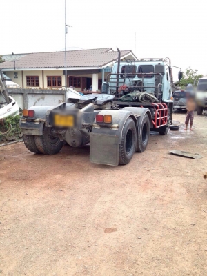 ขายสิบล้อหัวลาก Isuzu fxz13nfy เครื่อง 210 แรง พร้อมหาง 2 เพลา 12 เมตร ทะเบียนพร้อม