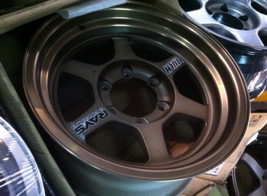 ขายล้อ TE37X ขอบ16&times;8 ออฟ -0  ใส่ 6รู /139.7