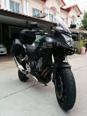 ขาย CB500X เหมือนได้รถใหม่ในราคามือสอง ของแต่งจัดเต็ม