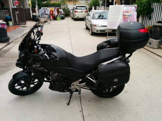 ขาย CB500X เหมือนได้รถใหม่ในราคามือสอง ของแต่งจัดเต็ม