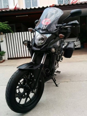 ขาย CB500X เหมือนได้รถใหม่ในราคามือสอง ของแต่งจัดเต็ม