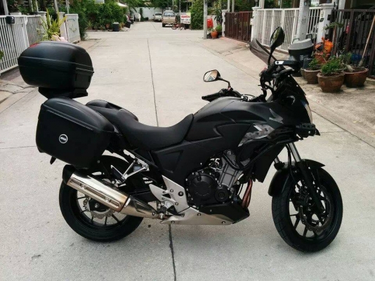 ขาย CB500X เหมือนได้รถใหม่ในราคามือสอง ของแต่งจัดเต็ม
