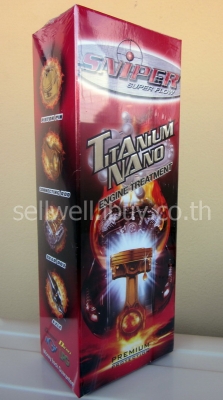 สารเคลือบเครื่องยนต์ SNIPER SUPER FLOW TITANIUM NANO ENGINE TREATMENT