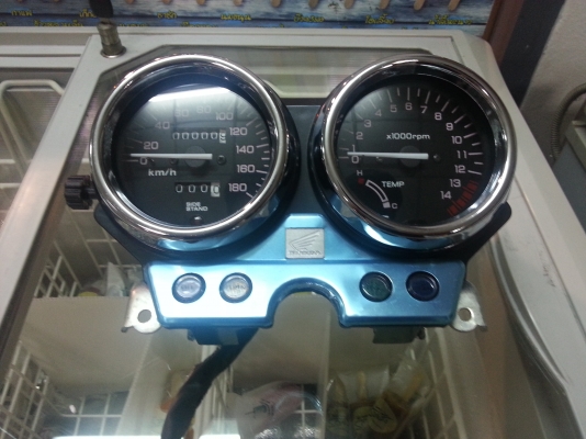 ไมล์ cb400 ปี92-94 ปี95-98 หน้าปัดแดง ชุดกุญแจcb400 หลายรายการ