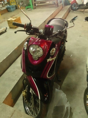 yamaha fino ปี55 รถบ้านสวยๆ