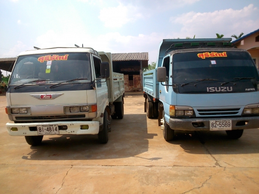 ขายแพ็คคู่ รถหกล้อดัมพ์  ISUZU กับ HINO  ขายแยกก็ได้ครับ รถพร้อมใช้งานทั่งคู่
