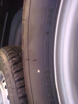 ล้อกระทะ16 6รูพร้อมยางบิดโตน205R16ดูเลอร์689ป้ายแดงปี4913