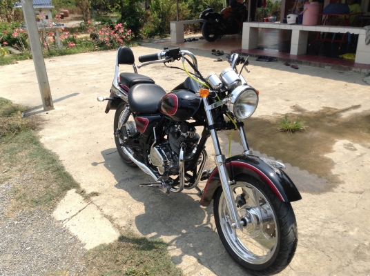 ธารนนทบุรี//ขาย JRD tonnado150 เก็บงานแล้วทั้งคัน ระบบไฟสมบูรณ์ระบบเครื่องสมบูรณ์เดินเบานิ่งๆ ราคา37,000 ทะเบียนพร้อมโอน