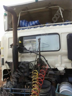 รถบรรทุก 10 ล้อหัวลาก พร้อมหางเทนเลอร์พื้นเรียบ ยี่ห้อ HINO รุ่น FM2PKPA