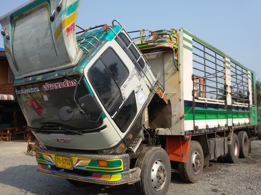 ขายรถ HINO FL3HNLA 2 คานหน้า เครื่อง JO8C เทอร์โบ