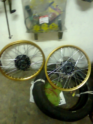 ล้อ did  แท้พร้อมดุมจานดิดหน้าหลังโซนิค