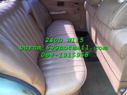 ขาย Benz 240D W115/8 เครื่องนิสสัน LD28 ดีเซล