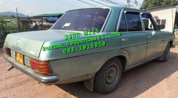 ขาย Benz 240D W115/8 เครื่องนิสสัน LD28 ดีเซล