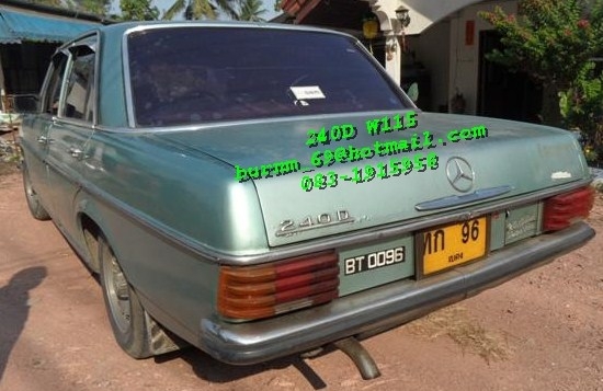 ขาย Benz 240D W115/8 เครื่องนิสสัน LD28 ดีเซล