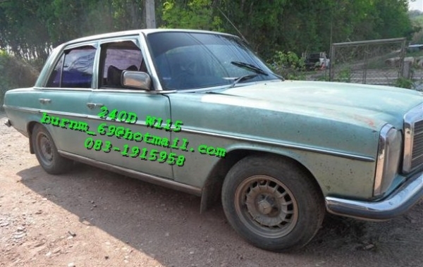 ขาย Benz 240D W115/8 เครื่องนิสสัน LD28 ดีเซล