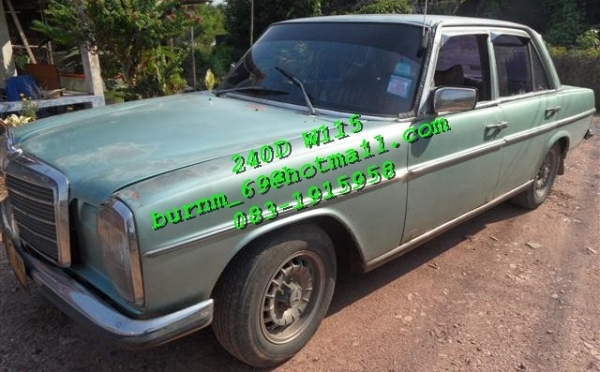 ขาย Benz 240D W115/8 เครื่องนิสสัน LD28 ดีเซล