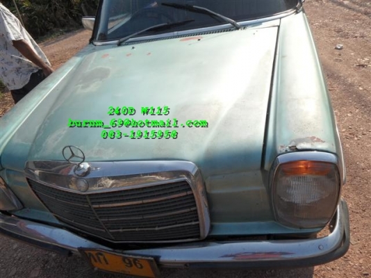 ขาย Benz 240D W115/8 เครื่องนิสสัน LD28 ดีเซล