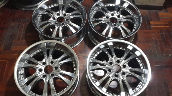 EMR ขอบ 20 6รู กว้าง 9 ครบชุด 4วง