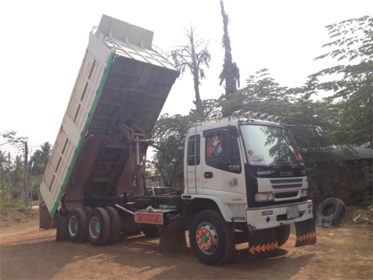 ฝากขาย ISUZU DECA 270 Maxload ปี51 ดัมพ์ซุ่นชัย เครื่องเดิม เกียร์เดิม
