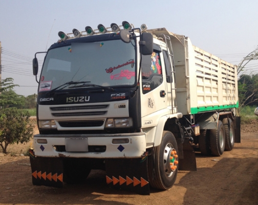 ฝากขาย ISUZU DECA 270 Maxload ปี51 ดัมพ์ซุ่นชัย เครื่องเดิม เกียร์เดิม