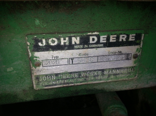 ขายรถไถ JOHN DEERE