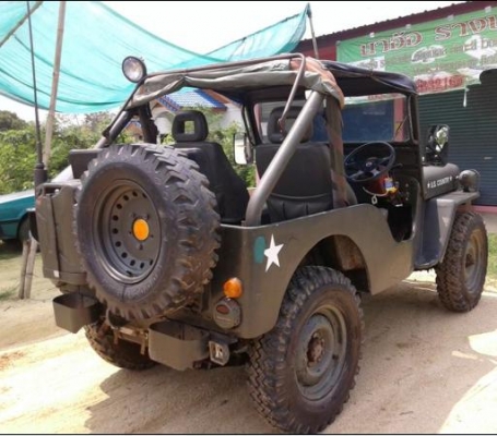 ขาย JEEP WILLY mitsubishi เครื่องnissan sd23 ดีเซล เกียร์ 4x4ใช้ได้ปกติ