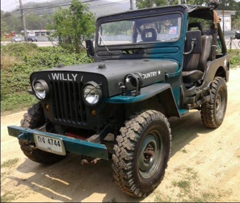 ขาย JEEP WILLY mitsubishi เครื่องnissan sd23 ดีเซล เกียร์ 4x4ใช้ได้ปกติ