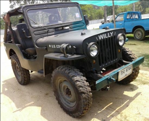 ขาย JEEP WILLY mitsubishi เครื่องnissan sd23 ดีเซล เกียร์ 4x4ใช้ได้ปกติ