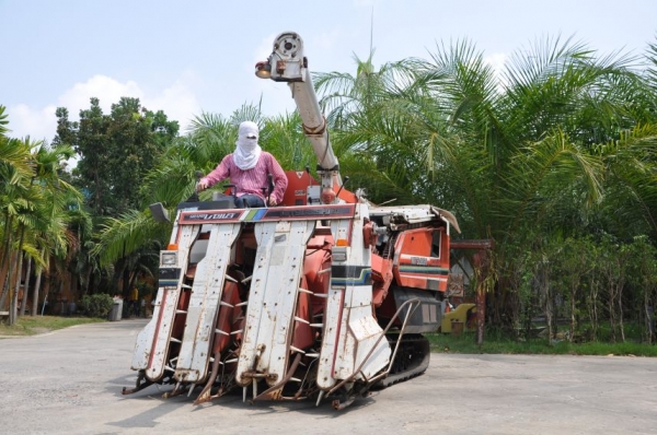 ขายรถ เกี่ยว-นวด ล้อตีนตะขาบ MITSUBISHI สภาพสวยเดิมจากญี่ปุ่น129,000 เท่านั้น!!