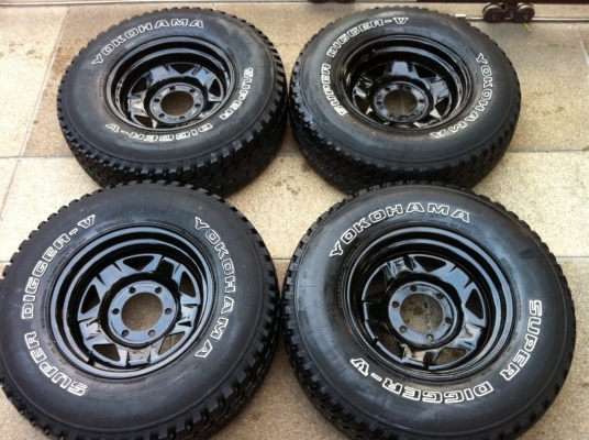 ขายล้อเหล็ก 15 พร้อมยาง 30 all