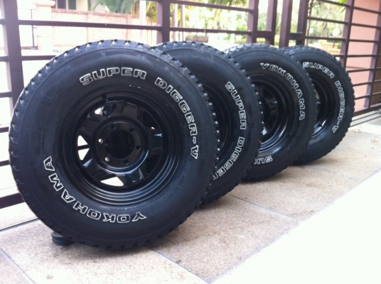 ขายล้อเหล็ก 15 พร้อมยาง 30 all