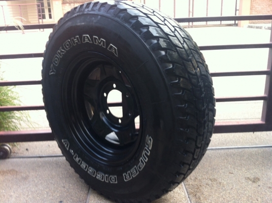 ขายล้อเหล็ก 15 พร้อมยาง 30 all