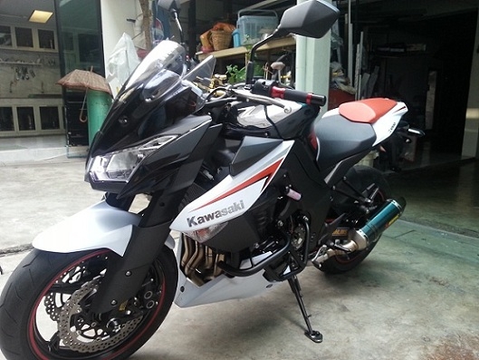 ขายรถZ1000ปี2013ของแต่งเยอะครับผ่อนสบาย