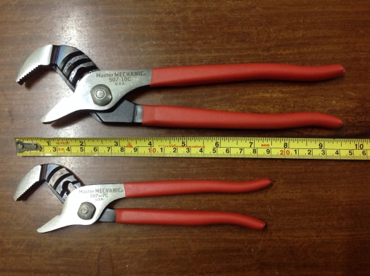 ขายคีมคอม้า คอเลื่อน Master Mechanic 7" 10" แพคคู่