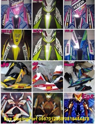 ขาย.ชุดสีรถมอเตอร์ไซด์ Fino Mio Nouvo Sonic Wave Click Dash Ls อื่นๆสอบถามได้คับ