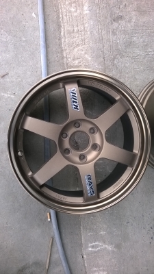 ล้อใหม่ TE37ขอบ17ชุดละ11500